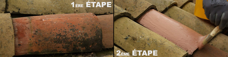 Réparer tuile cassée